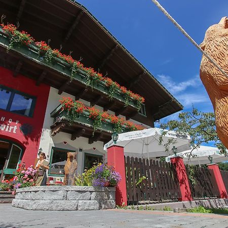 Отель Gasthof Baerenwirt Fusch an der Grossglocknerstrasse Экстерьер фото