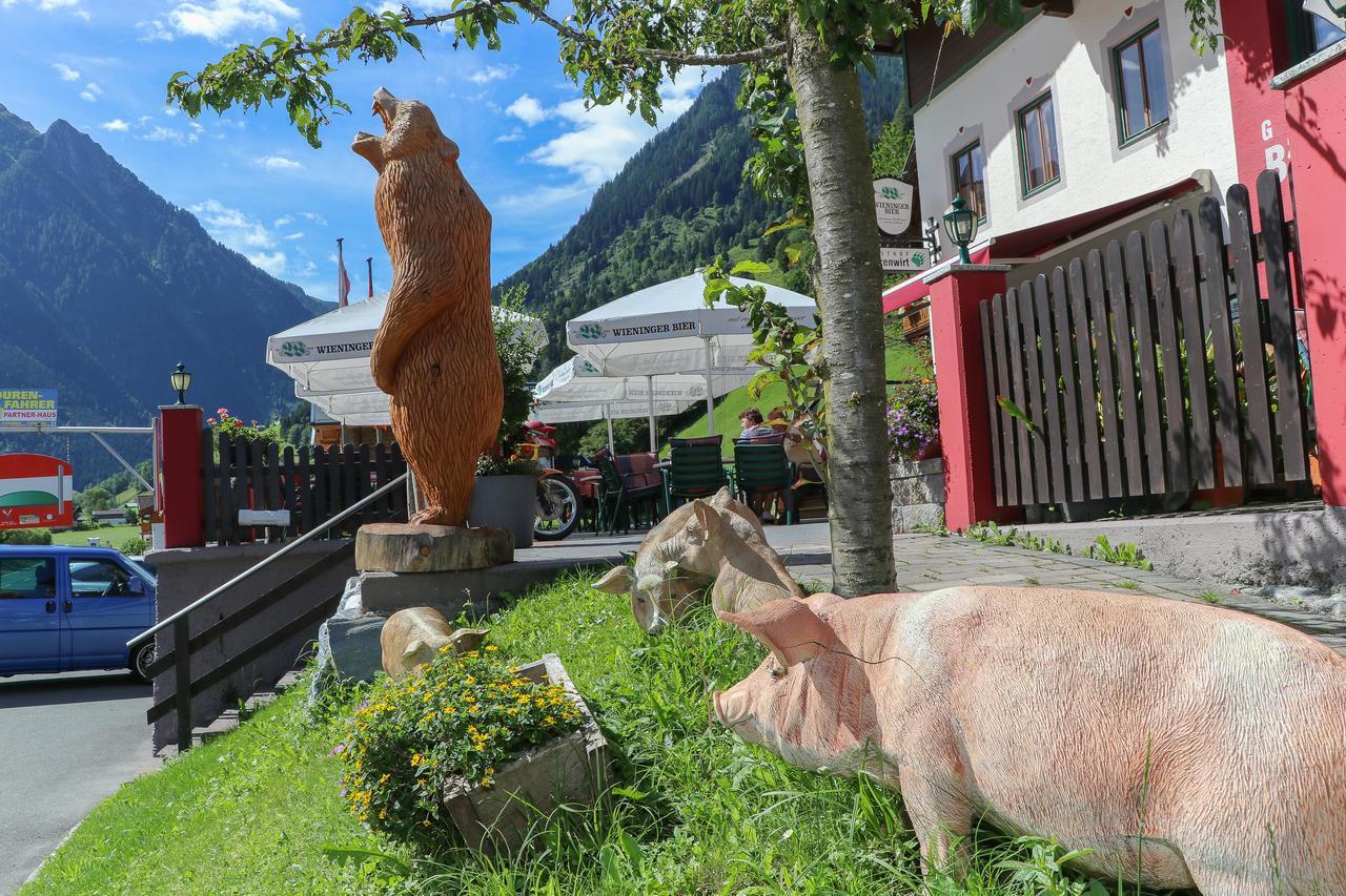 Отель Gasthof Baerenwirt Fusch an der Grossglocknerstrasse Экстерьер фото